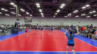 OVR Mizuno Bid Tourney National Division 15 Ignite Blue vs AVC CLE RedG2S1S2 [upl. by Brigham]