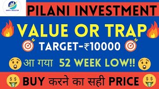 Pilani investment share latest news  Pilani investment share bonus  Pilani investment stock result [upl. by Derril]