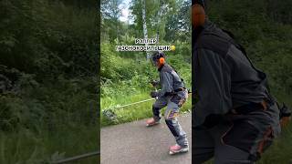 РОЛЛЕР ГАЗОНОКОСИЛЬЩИК  LAWN MOWER ON SKATES суета skating газонокосилка [upl. by Dnomad306]