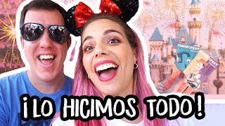 ¡HICIMOS TODO DISNEYLAND EN 3HRS Y SIN COLA Dolce Didi [upl. by Hylan]