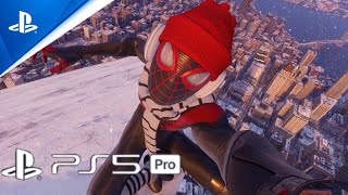 SpiderMan Miles Morales FreeRoam Pro Gameplay PS5 PRO [upl. by Sterner]