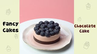 Blueberry Chocolate Mousse Cake [upl. by Faxun]