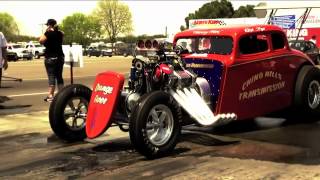 ABOUT TIME Front Engine Dragster By Henry Cota ANRA Famoso 42012 [upl. by Erdnassac]