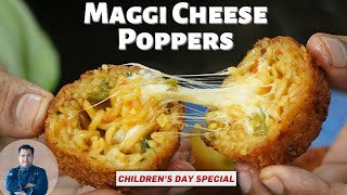 Crispy Maggi Cheese Popper Easy snack Maggi Cheese Ball Recipeचीज़ बॉल्स रेसिपी Chef Ajay Chopra [upl. by Haduj]