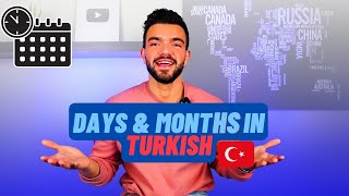 Days amp Months in Turkish [upl. by Marfe]