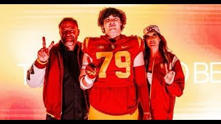 USC commit Aaron Dunn 2023 highlights [upl. by Naoma]