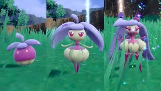 Get Shiny Bounsweet amp Tsareena Evolution  Pokémon Scarlet and Violet [upl. by Natrav335]