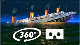 360° VR TITANIC SINKING  Virtual Reality Experience [upl. by Theurer644]