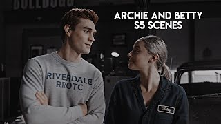 archie and betty riverdale season 5 logoless scenes [upl. by Borgeson712]