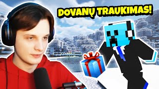 MINECRAFT PBS 12 DOVANŲ TRAUKIMAS IR KELIONĖ Į ŠIAURĘ [upl. by Sivi]