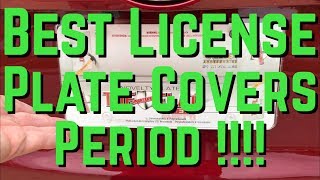 Best Clear License Plate Covers  Cruiser Accessories TufShield [upl. by Ynoble]