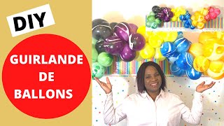 DIY comment realiser une Guirlande de Ballons Organique avec la pompe A Main [upl. by Aicelav]