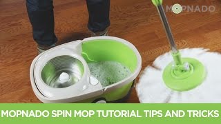 Mopnado Spin Mop Instructional Video [upl. by Narra]