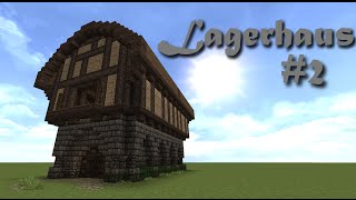 Minecraft Tutorial  Lagerhaus bauen 2 [upl. by Queen89]