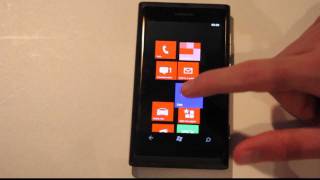 Nokia Lumia 800 HandsOn Review Installation Setup Process HD Part 2 [upl. by Saxet]