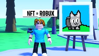 Roblox STARVING Artist NFT  Funny Moments [upl. by Eelasor]