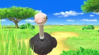 Poofesure WII Party U Ostrich Minigame Compilation Updated [upl. by Fonsie]