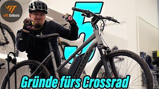 5 häufigsten Gründe für ein Crossbike anstelle eines Mountainbikes  vitbikesTV [upl. by Ackley]