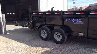 2018 Load Trail 16’ Dump Trailer 6 Foot Heavy Duty Gate [upl. by Airitak]