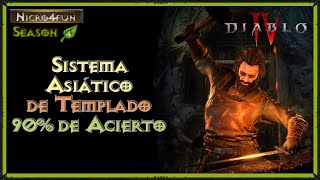 Diablo IV  El sistema asiático para sacar EL TEMPLADO QUE QUIERAS [upl. by Ilsel226]