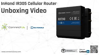 Teltonika RUT240 LTE Router Unboxing [upl. by Yruy]