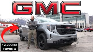 2024 GMC Sierra 1500 Max Trailering This Diesel Tows Over 12000lbs [upl. by Ameehs]