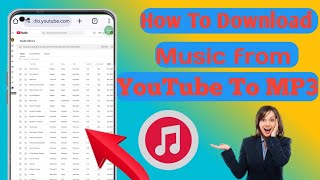 How To Download Music From YouTube To MP3🎵✅ [upl. by Jeffy]