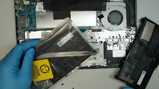 HP X360 14m dh Battery Replacement [upl. by Orfinger382]