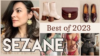 Best SEZANE pieces of 2023  Best Sezane purchases  Sezane tryon haul [upl. by Kral]