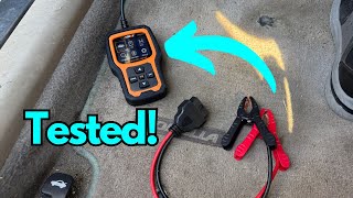 The ANCEL OBD2 Scanner and Battery Tester is IMPRESSIVE [upl. by Githens]