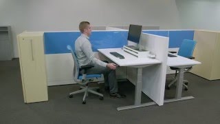 ​How to Adjust the Migration HeightAdjustable Desk [upl. by Mackler]