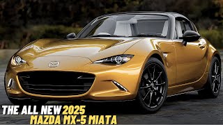 The All New 2025 Mazda MX5 Miata Redesign Hits The Roads  Next Generation Sportscar [upl. by Eppesiug]