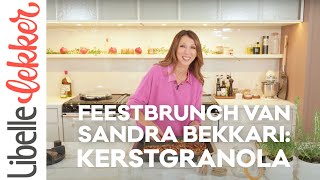 Feestbrunch van Sandra Bekkari Kerstgranola [upl. by Helaina]