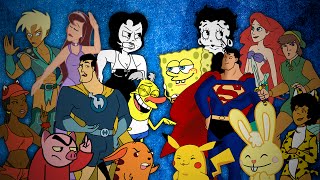 Drawn Together vs The Originals Epic Rap Battles of Cartoons Season 3 [upl. by Sayette]