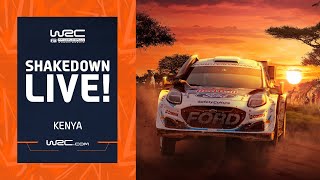 Shakedown LIVE  WRC Safari Rally Kenya 2024 [upl. by Schlesinger]