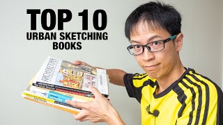 Top 10 Urban Sketching Books [upl. by Drewett550]