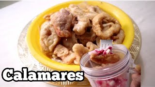 Calamares Recipe  Calamares Street Food  Taste Buds PH [upl. by Aineg]