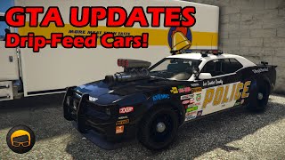 GTA Chop Shop DLC DripFeed Cars Early Look Prices Release Order  GTA 5 Updates №111 [upl. by Bannister]