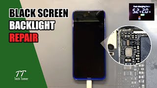 Redmi Note 8 Black Screen  No LCD Light Repair Tutorial  Tech Tomer [upl. by Cummine]