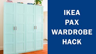 Ikea Pax Wardrobe Hack [upl. by Aiza]