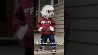 Top Funny video Bichon Frise taking a break from everything [upl. by Odlanar102]