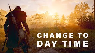 How to change the time to DAY time ► Assassins Creed Valhalla [upl. by Laval]