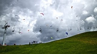 Super Paragliding Testival Kössen 2014 [upl. by Sirovart]