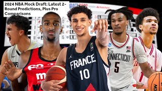 The LAST MOCK DRAFT Before The Real Deal  Latest NBA Mock Draft  NBA News amp Discussion [upl. by Arateehc]