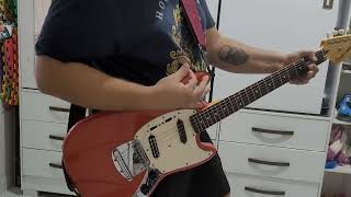 Nirvana Rape me cover  Fender Squier Mustang  Sansamp GT2 [upl. by Mamie]