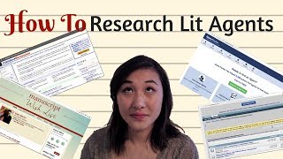 Researching Literary Agents [upl. by Lynnelle]