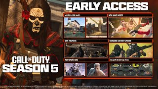 NEW MW3 SEASON 5 EARLY ACCESS DOWNLOAD GAMEPLAY Operators Content amp MORE  Modern Warfare 3 [upl. by Allin]