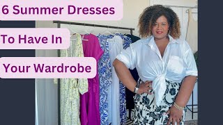 SUMMER DRESS OUTFITS  WHAT TO WEAR THIS SUMMER  PLUS SIZE FASHION [upl. by Geiss]