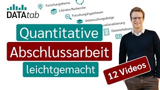 Quantitative Abschlussarbeit leichtgemacht 112 Schritt für Schritt durch deine Masterarbeit [upl. by Eldwun]