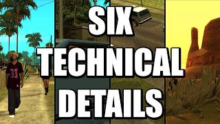 6 Technical Details You DIDN’T Know About GTA San Andreas [upl. by Townie441]